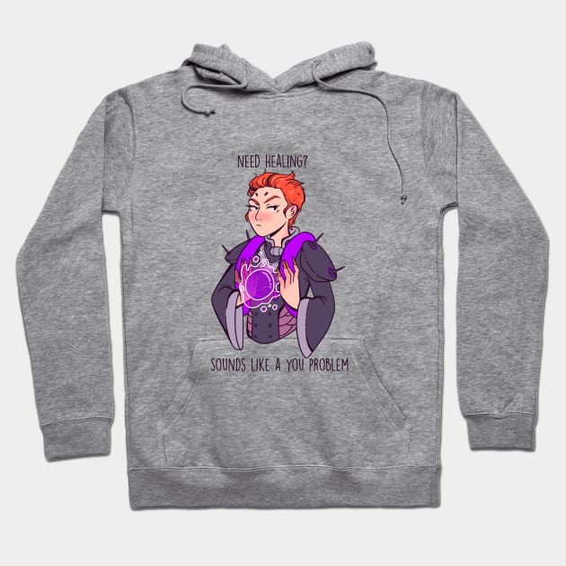 Overwatch moira Hoodie by nomsikka